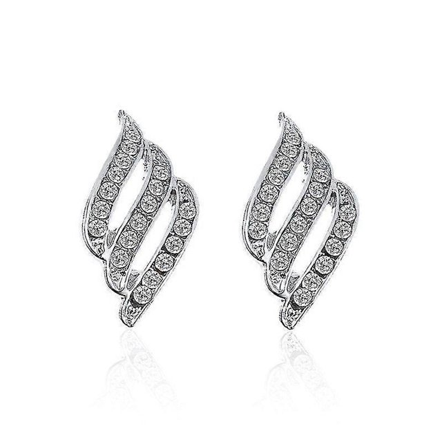 Nuevo diseño de pendientes de botón de corazón rojo para mujer, de metal, color dorado, con forma de ojo, corazón, labios, pendientes de boda, joyería de moda para fiestas ---- 14 --- Código de produc