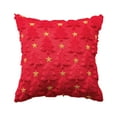 thumbnail image 1 of Funda de cojín navideño Fundas de almohada para árbol de Navidad Fundas de cojín de felpa suave con cierre de cremallera oculto Decoración de invierno para el hogar, 1 of 7