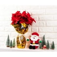 thumbnail image 2 of Artificial Flowers for Christmas Decorations, Poinsettia Flower (Red, 4 Pack), 2 of 4
