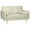 Beige, variante sur HOMCOM Causeuse 56 Pouces, Canapé 2 Places avec Coussins de Dossier, Gris Foncé