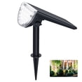 thumbnail image 7 of ROSHWEY 1PCS Outdoor Solar Pathway Lights, 600LM Solar Spotlights, Solar Christmas Lights for Garden, Driveway, Yard, Porch, Backyard, Walkway, Cool Light, 7 of 7