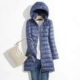 thumbnail image 5 of plus size 5xl 6xl 7xl 2023  arrivlas autumn winter warm fall women Ultra Lightweight Packable Long Puffer Jacket female korea, 5 of 7