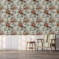 thumbnail image 5 of UMIGGEE Floral Peel and Stick Wallpaper Vintage Floral Contact Paper 17.7-in" x 118-in Textured Boho Floral Wallpaper, 5 of 8