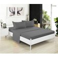 thumbnail image 6 of Twin Flat Sheet Only - Soft & Comfy 100% Cotton- By Crescent Bedding (Twin , Grey), 6 of 6