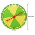 thumbnail image 3 of MasteelfCA 1pc Turntable Editable Lottery Wheel Fun Creative Prize Wheel Party Prop, 3 of 7