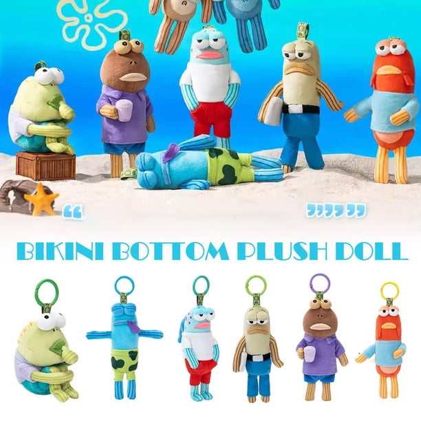 Funny Spongebob Bikini Bottom Buddies Plush Doll Kids Toy Funny