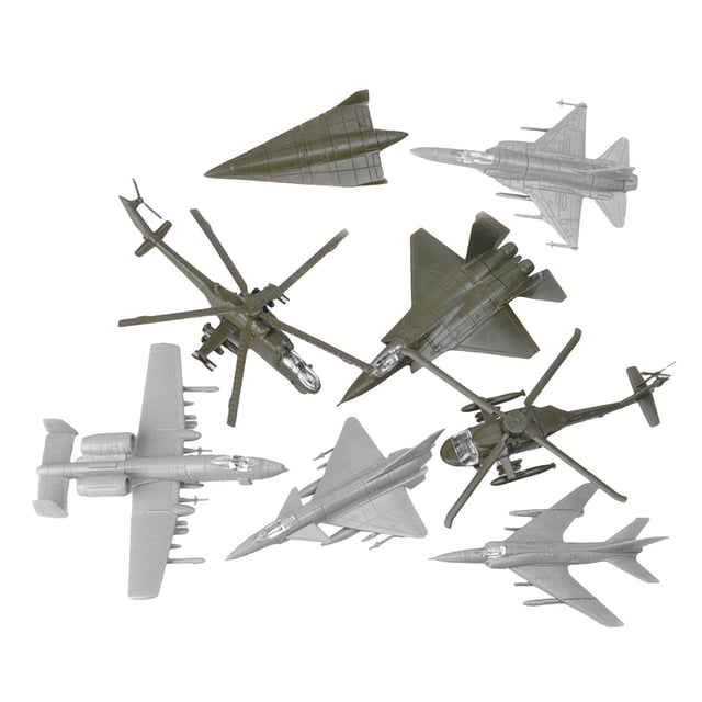 Tachiuwa 8 Pieces 1/144 Scale Aircraft Model Aircraft Assembled Model for Gift Friend