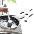 thumbnail image 4 of Juego de Cepillos de Limpieza Multis, Doméstico 4x, Cepillo para Fregar Platos, Cepillo para Botellas, Cepillos de Limpieza de Cocina para Olla - B, 8.27 × 3.15 pulga B Baoblaze Cepillo de limpieza, 4 of 8