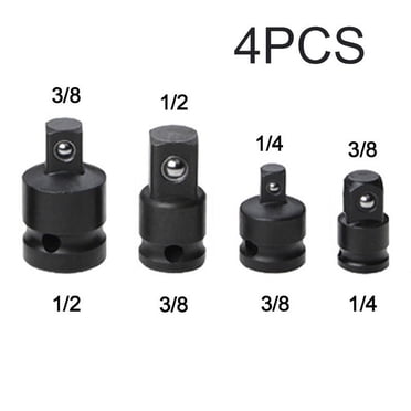BALL LOCK RATCHET Socket Adapter Reducer Converter Set Tool Kit 1/4" 3 BALL LOCK RATCHET Socket Adapter Reducer Converter Set Tool Kit 1/4" 3