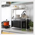 thumbnail image 1 of Multi Function 2 layers Home microwave shelves organizer storage rack Adjustable, 1 of 3