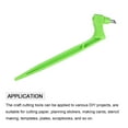 thumbnail image 5 of Uxcell Craft Cutting Tools, 360 Degree Rotating Cutter with 30 45 Degree Tip, Green, 5 of 5