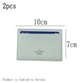 thumbnail image 2 of 2 PCS Front Pocket Minimalist Leather Slim Wallet Blocking credit card holder, 2 of 5