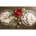 thumbnail image 4 of Design Imports CAMZ10702 Sparkle Snowflakes Embroidered Napkin Set - Set of 6, 4 of 6