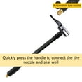 thumbnail image 5 of ROZYARD Tire Inflator Hose Tyre Hose Portable Air Compressor Pipe for Car Motorbike, 5 of 12