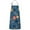 Pioneer Flower Floral-1, variant on Pioneer Flower Floral Print Pattern Apron-Garden Aprons for Women with Pockets-Cotton Linen Waterproof Kitchen Cooking Gardening Aprons Adjustable for Kitchen,Cooking,BBQ and Salon 33x27 Inch