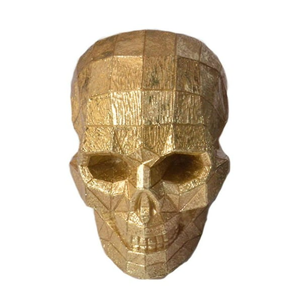 Pieza de decoración de calavera Allinless para decoración de Halloween