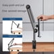thumbnail image 4 of Soporte de brazo largo ajustable shaofei 360 grados para tableta de 4 a 12,9 pulgadas, 4 of 5