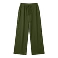 thumbnail image 4 of hotojiny Baggy Sweatpants Women Classic Fit Loose Wide Leg Sweat Pants Casual Workout Lounge Fall Trousers for Athletic, 4 of 6