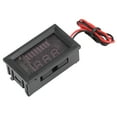 thumbnail image 1 of Battery Voltmeter, Lithium Battery Voltmeter Operating Temperature -10 degrees Celsius -65 degrees Celsius  12V-60V  for Lead Acid for Electric Vehicle Battery, 1 of 7