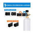 thumbnail image 5 of Espuma De Pistola Para Hidrolavadora Portatil Con 5 Boquillas Malubero Blanco, 5 of 5