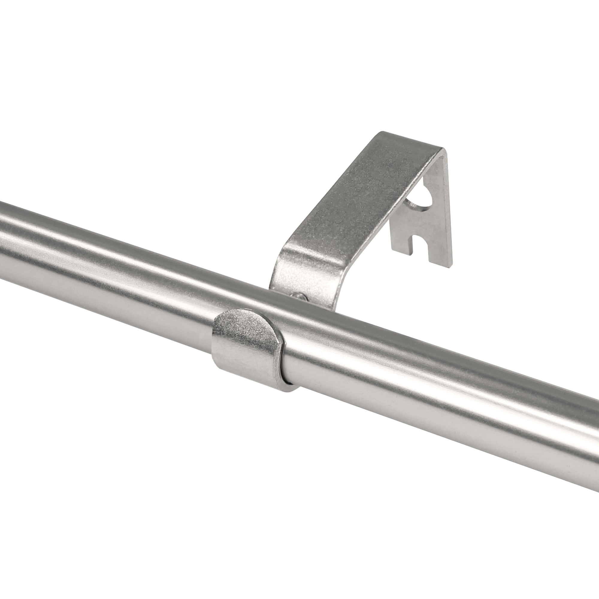 Lumi Home Furnishings Non-Adjustable Single Curtain Rod Brackets 5/8 in. (4-Piece)