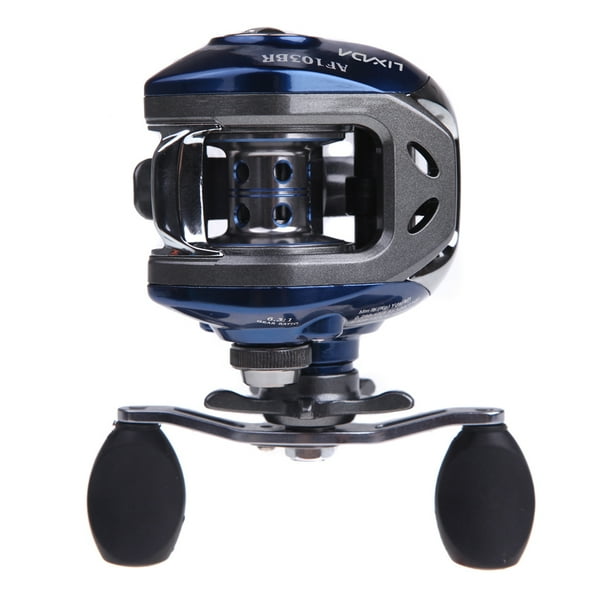Lixada AF103 10+1BB Ball Bearing Right-Hand Baitcasting Fishing Reel High  Speed 6.3:1 Blue - Walmart.ca