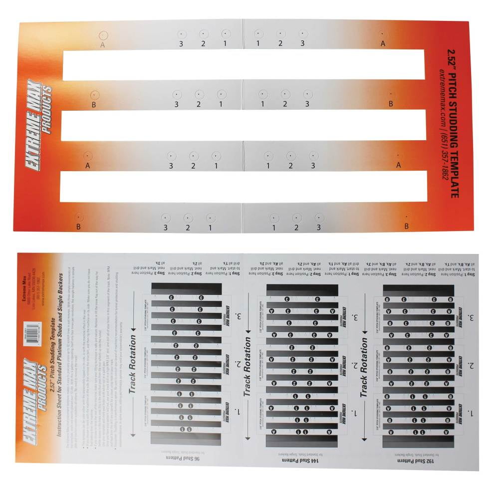 Snowmobile Tracks & Studs Snowmobile Parts in Motors Extreme Max 5001.