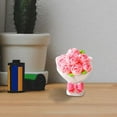 thumbnail image 5 of Mini Resin Flowers Model, Small Artificial Flower Figurines for Tabletop Decor, Cute Desktop Decoration for Office Desk, Home Shelf Decor, Craft Ornaments, 5 of 8