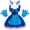 Set B, variant on Hawaiian Costume for Girls Cartoon Dress with Headband
