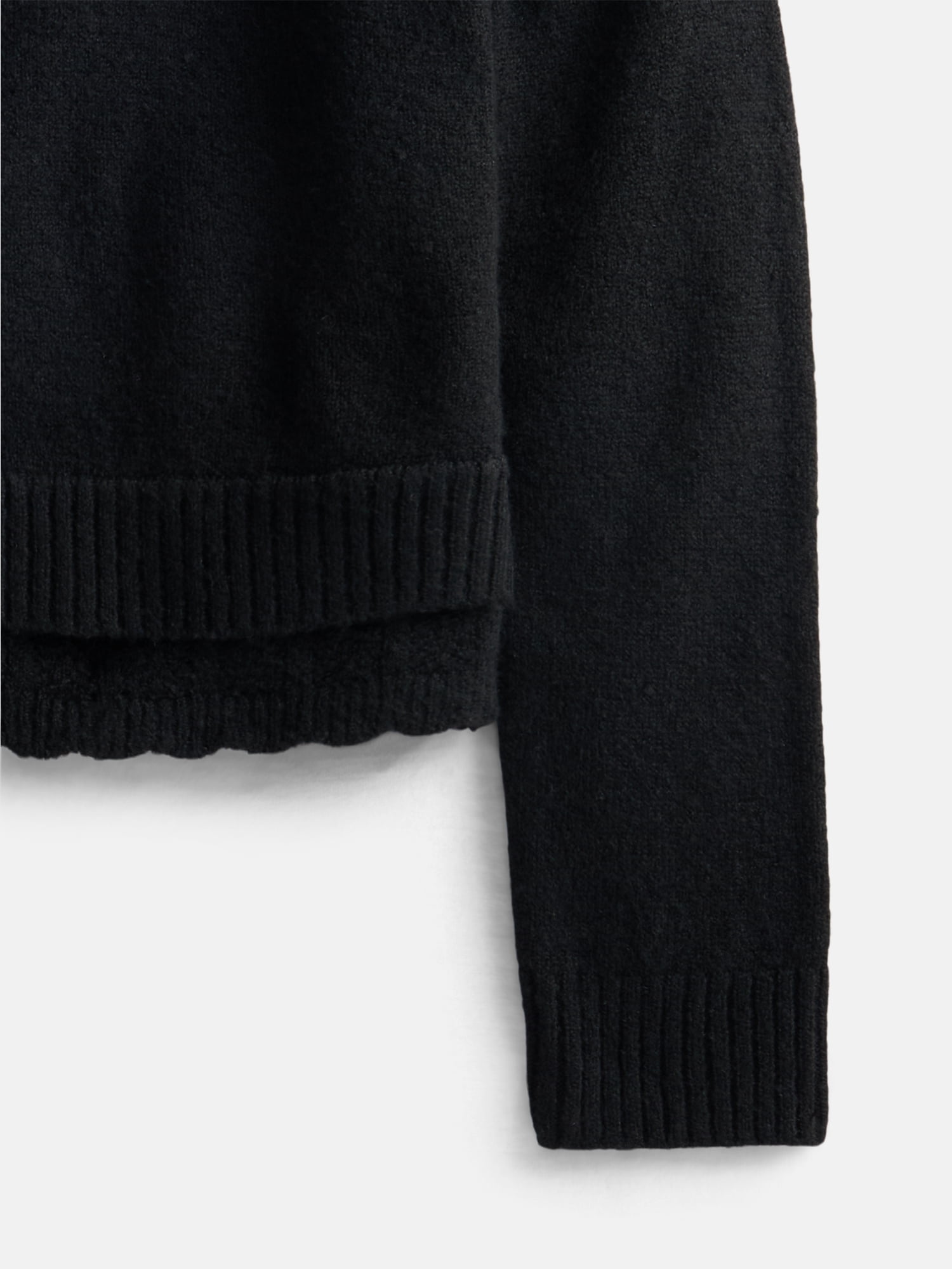 Wonder Nation Girls Pointelle Trim Sweater with Long Sleeves, Sizes 4-18