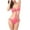 C-Hot Pink, variant on ZQUUVOU Women's One Piece Bikini Solid Color Camisole Swimsuit Sports V-Neck Swimsuit Three-Point Swimsuit (A-Red,L)