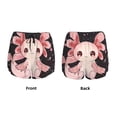 thumbnail image 3 of Salouo Cute Axolotl Sakura Blossoms Print Women's 2 in 1 Running Shorts Double-Layer Shorts Athletic Workout Gym Yoga Shorts Running Shorts for Women-Large, 3 of 7