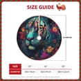 thumbnail image 2 of Sikiie Colorful Flower Tiger Nativity Christmas Tree Skirt, Jesus Christian Winter Holiday Tree Mat Decoration(30-48IN)30", 2 of 6