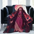 thumbnail image 6 of Ultra Soft Throw Plush, Demon Slayer Kamado Nezuko Bedding Fleece Blanket for Sofa Bed Travel 40"x30", 6 of 7