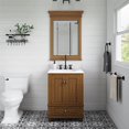 thumbnail image 3 of DHP Monteray Beach 24 Inch Bathroom Mirror, Natural Rustic, 3 of 7