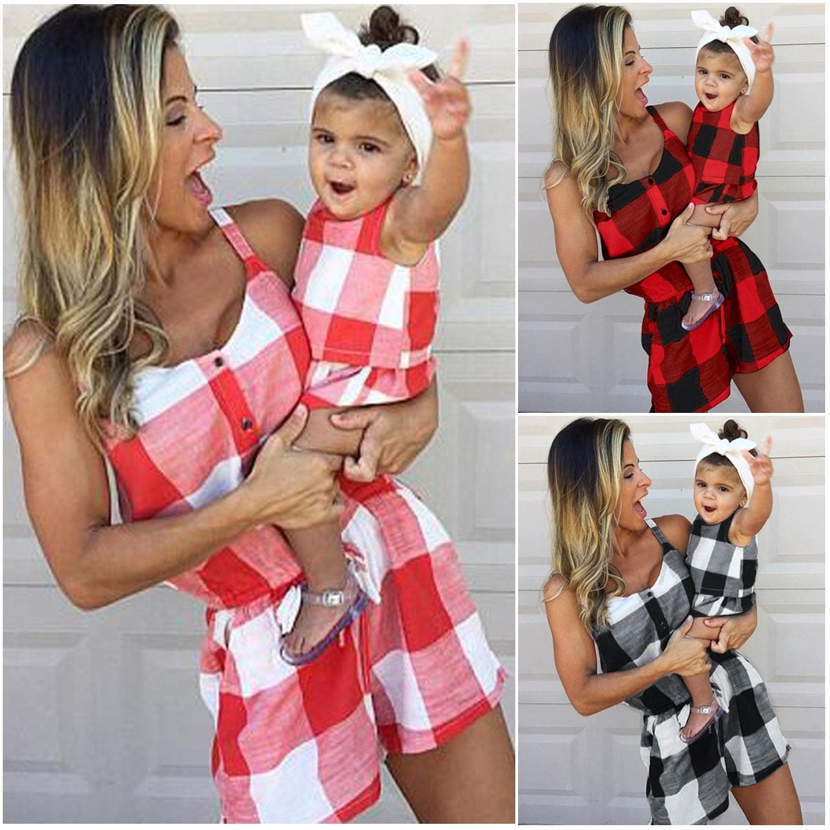 matching outfits with baby