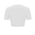 thumbnail image 5 of Mittory Women Short Sleeve Crop Tops Crewneck Fit Shirts Basic Tee Summer Casual T-Shirt Going Out Outfits, 5 of 7