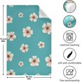 thumbnail image 3 of SKYSONIC Kitchen Dish & Tea Towel Beigen Flowers Reusable Cloths for Cooking and Drying Dishes for Home Kitchen Cleaning, 28x18in-1PC, 3 of 7