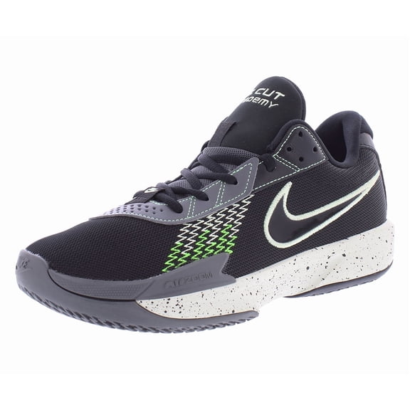 Nike Air Zoom G.T Cut Academy Unisex Shoes Size 8, Color: Black/Barely Volt/Anthracite