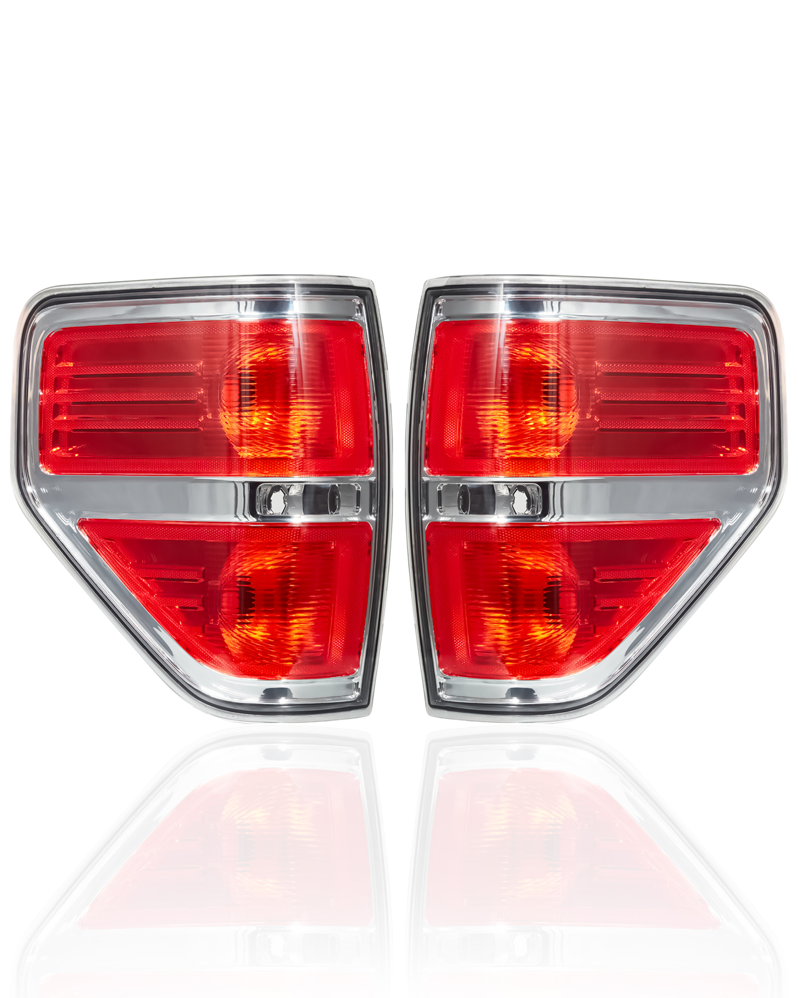DSSTYLES Tail Lights Tail Light Assembly for 20092014 Ford F150(Don't