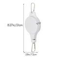 thumbnail image 5 of 6 Pack Retractable Hanger Reach Plant Pulley Adjustable Height Wheel, 5 of 7