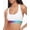 White, variant on CALVIN KLEIN Intimates White Scoop Neck Unlined Breathable Full Coverage Minimal Support Bralette Bra XS