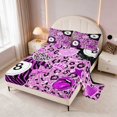 thumbnail image 2 of Erosebridal Eight Ball Queen Sheets Rose Leopard Queen Sheet Sets 4-Piece (1 Flat Sheet, 1 Fitted Sheet and 2 Pillowcases), 2 of 6
