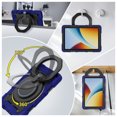 thumbnail image 4 of FJLBDE Case for Xiaomi Redmi Pad 2/Pad 2 SE 9.7 Inch with 360 Kickstand, Shoulder Strap Carrying Protective Cover, Navy Blue, 4 of 6