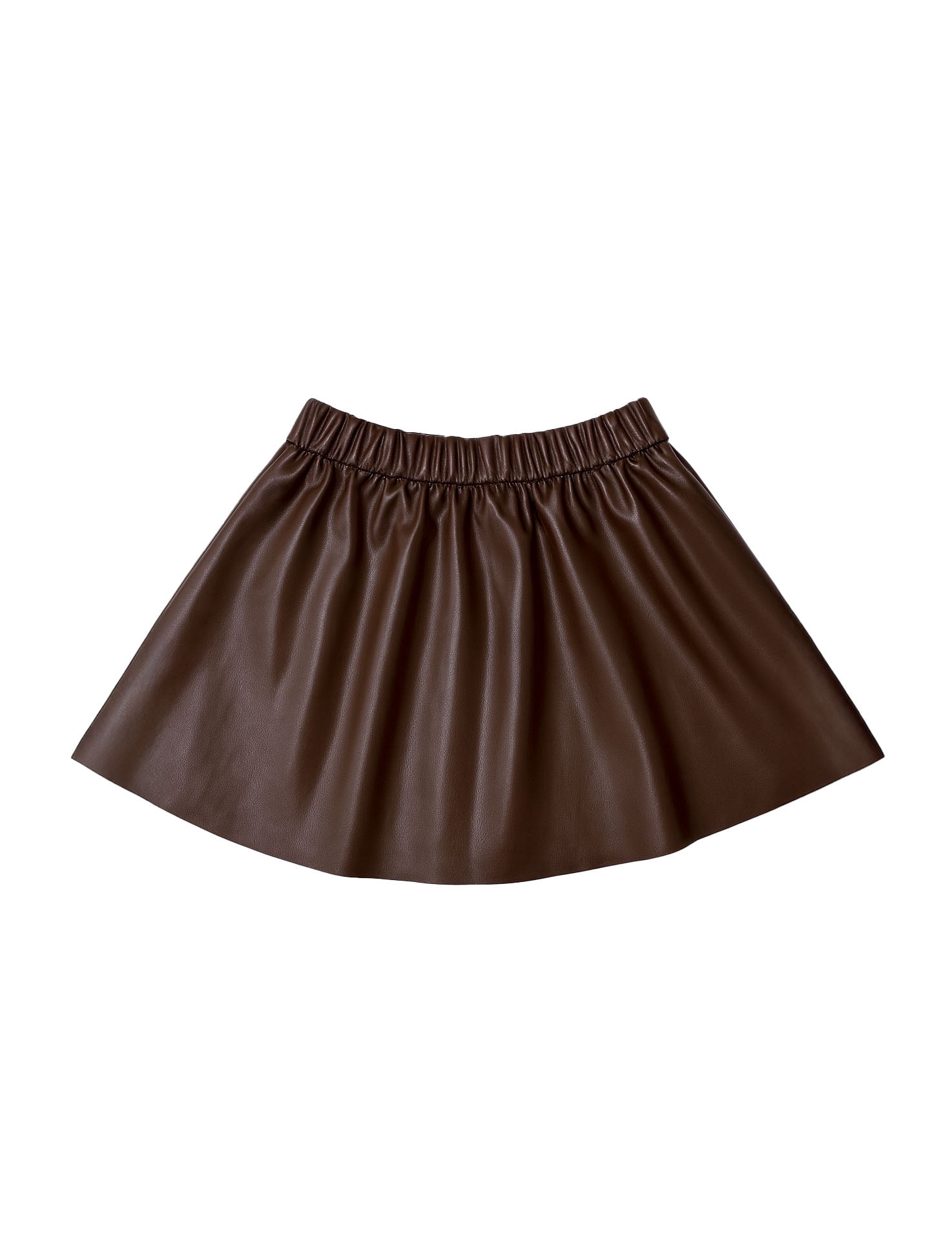 Wonder Nation Girls Pleather Skater Skirt, Sizes 4-18 & Plus