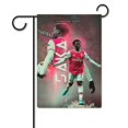 thumbnail image 3 of Bukayo Saka -bandera de jardín temática. Regalo perfecto para fans, amigos y familiares, ideal para actividades al aire libre y decoración de fiestas. 32*47CM, 3 of 6