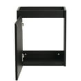 thumbnail image 4 of 16" Bathroom Vanity With Ceramic Sink For Small Bathrooms, Black Modern Cabinet, Easy To Install And Space, 4 of 7