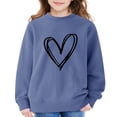 thumbnail image 5 of Mercatoo Kids Sweatshirt Round Neck Long Sleeve Sweatshirt Letter Print Inspirational Winter Clothes Boys Fashion, 5 of 7
