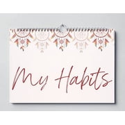 FeroniArt Habit Tracker Inserts 8 x 10 Planners & Appointment Book, 30 Pages, 30 Count Pack
