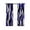 Blue, variant on Red Black Grey Moire Blackout Curtains 90 Inches Length, Abstract Modern Geometric Lines Window Treatment Thermal Insulated Drapes for Bedroom Living Room 2 Panels 104x90 Inches
